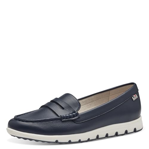 s.Oliver Damen Mokassins aus Kunstleder Elegant, Blau (Navy), 37 von s.Oliver