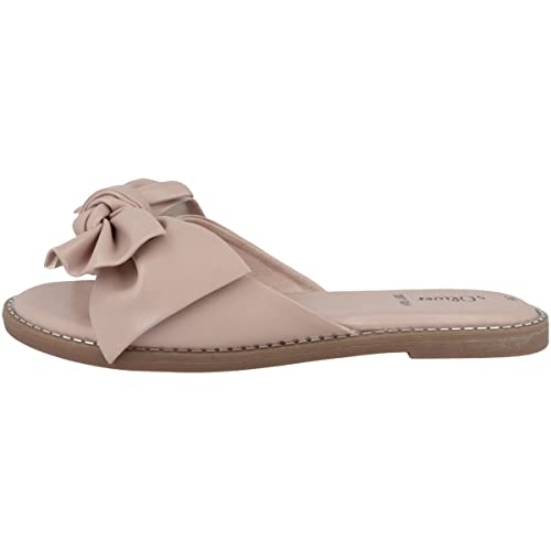 s.Oliver Damen 5-5-27113-38 Schiebe-Sandalen, Old Rose, 39 EU von s.Oliver