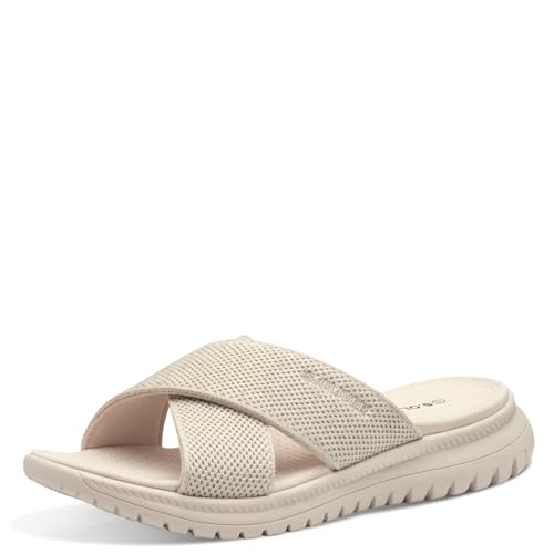 s.Oliver Damen Pantoletten mit Chunky-Sohle Leicht, Gold (Champagne), 38 EU von s.Oliver