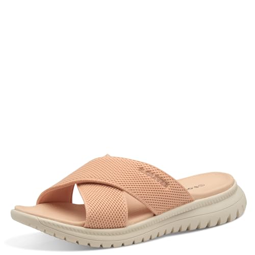 s.Oliver Damen Pantoletten mit Chunky-Sohle Leicht, Rosa (Peach), 37 EU von s.Oliver