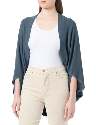 s.Oliver Damen Poncho Green Einheitsgröße von s.Oliver