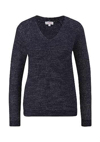 s.Oliver Damen Pullover, Blau, 34 EU von s.Oliver