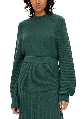 s.Oliver Damen Pullover Langarm Blue Green 34 von s.Oliver