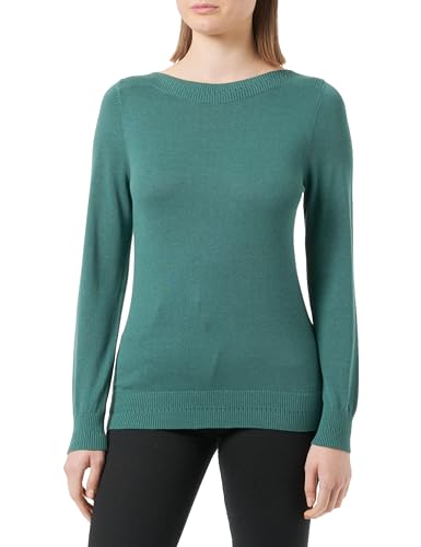 s.Oliver Damen Pullover Langarm Blue Green 44 von s.Oliver