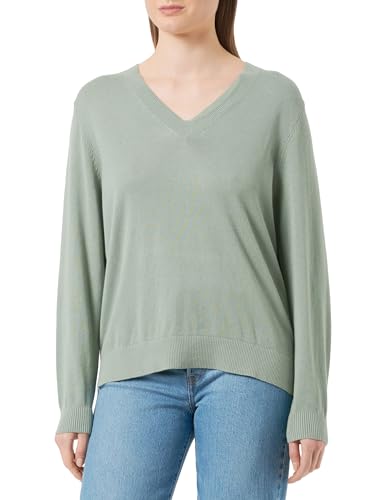 s.Oliver Damen Pullover Langarm Green 34 von s.Oliver