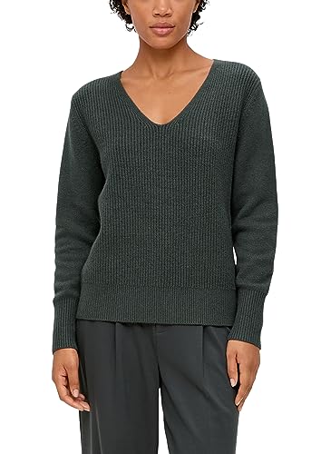 s.Oliver Damen Pullover Langarm Green 40 von s.Oliver