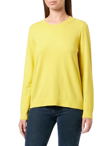 s.Oliver Damen Pullover Langarm Yellow 38 von s.Oliver