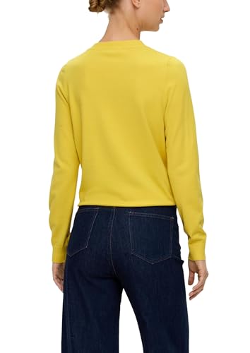 s.Oliver Damen Pullover Langarm Yellow 38 von s.Oliver