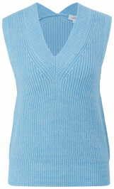 s.Oliver Damen Pullunder, Blau, 42 EU von s.Oliver