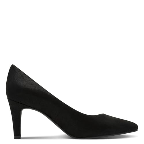 s.Oliver Damen Pumps Spitz Elegant, Schwarz (Black Glitter), 41 EU von s.Oliver