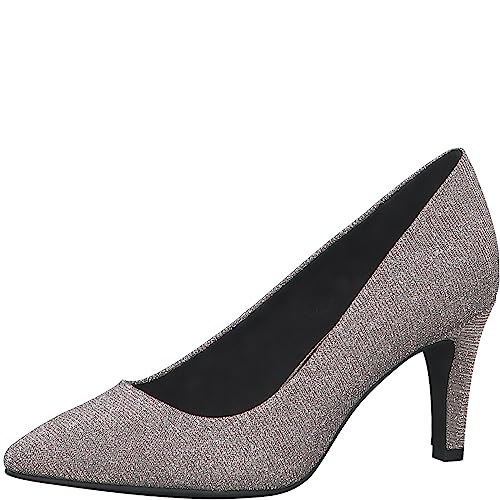 s.Oliver Damen Pumps Spitz Glitzer Silber (Platinum Glit.), 36 von s.Oliver