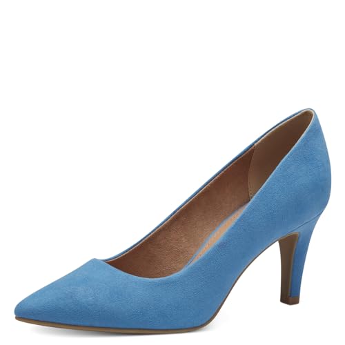 s.Oliver Damen Pumps Spitz mit Stilettoabsatz, Blau (Blue), 37 von s.Oliver