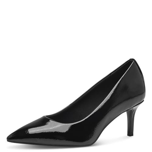 s.Oliver Damen Pumps Spitz mit Stilettoabsatz, Schwarz (Black Patent), 41 von s.Oliver