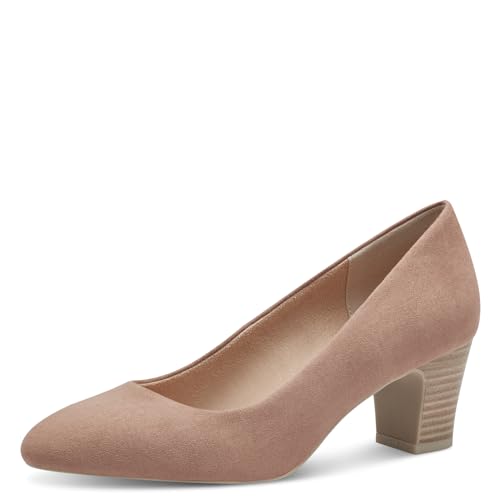 s.Oliver Damen Pumps mit Blockabsatz Vegan, Rosa (Old Rose), 36 von s.Oliver