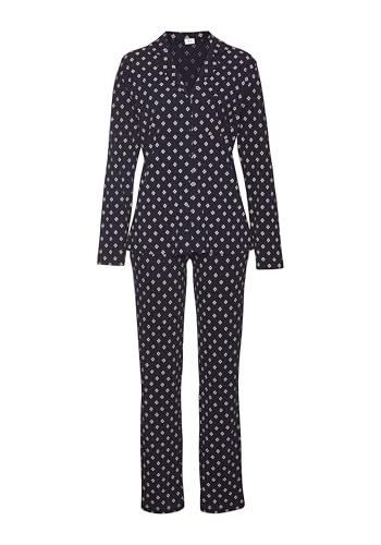 s.Oliver Damen Pyjama lang mit Krawattenprint s.Oliver Damen Pyjama lang mit Krawattenprint von s.Oliver
