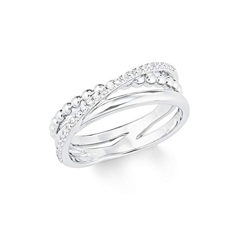 s.Oliver Damen Echtschmuck Ring Silber 925 Geschenkidee Muttertag Geburtstag von s.Oliver