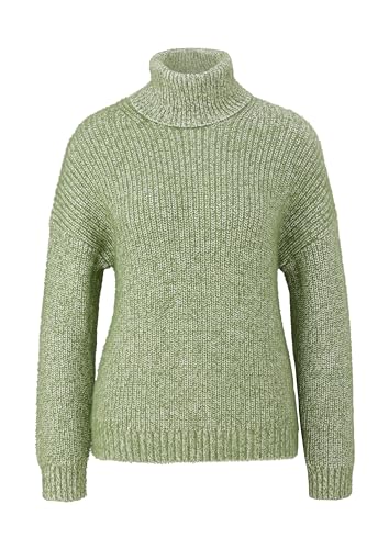 s.Oliver Damen Rollkragen Pullover Green, 40 von s.Oliver