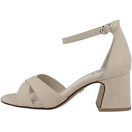 s.Oliver Damen 5-5-28302-20 Sandale mit Absatz, Taupe 5 28302 20 341, 38 EU von s.Oliver