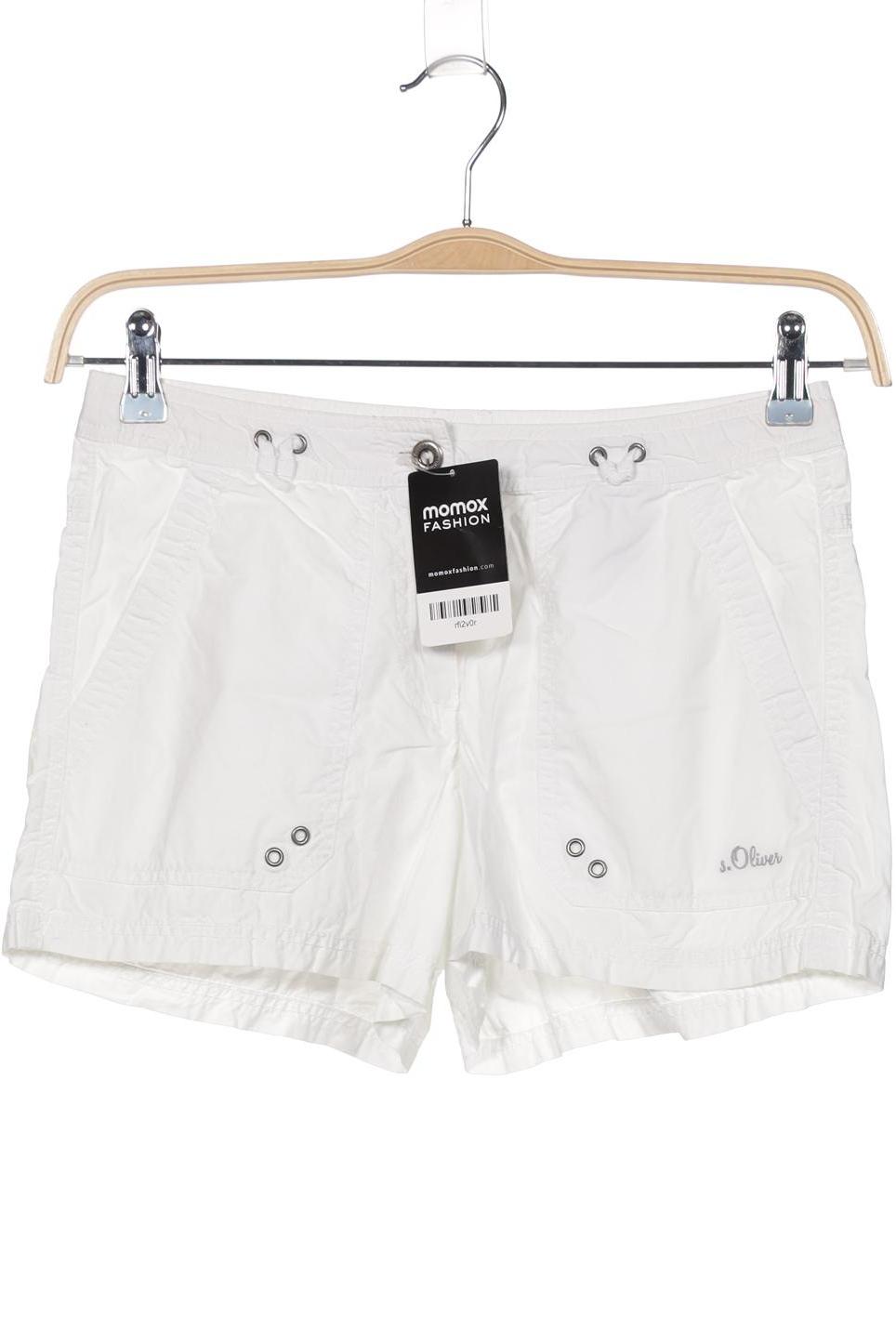 s.Oliver Damen Shorts, weiß von s.Oliver