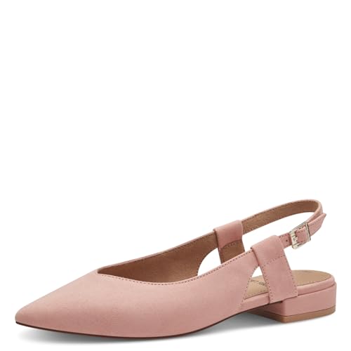 s.Oliver Damen Slingpumps Spitz Vegan, Rosa (Rose), 39 von s.Oliver