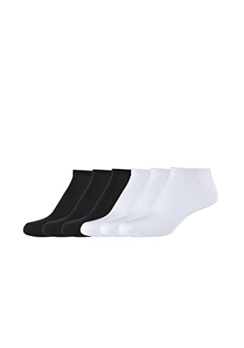 s.Oliver Damen Sneakersocken 6er Pack 39/42 black white von s.Oliver