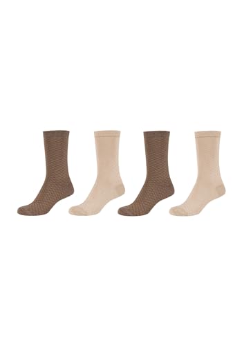 s.Oliver Damen Socken 4er Pack 39/42 nature melange von s.Oliver