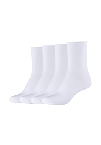 s.Oliver Damen Socken 4er Pack 39/42 white von s.Oliver