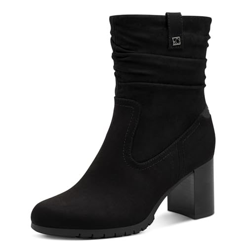 s.Oliver Damen Stiefel mit Absatz Elegant mit Blockabsatz, Schwarz (Black), 39 EU von s.Oliver