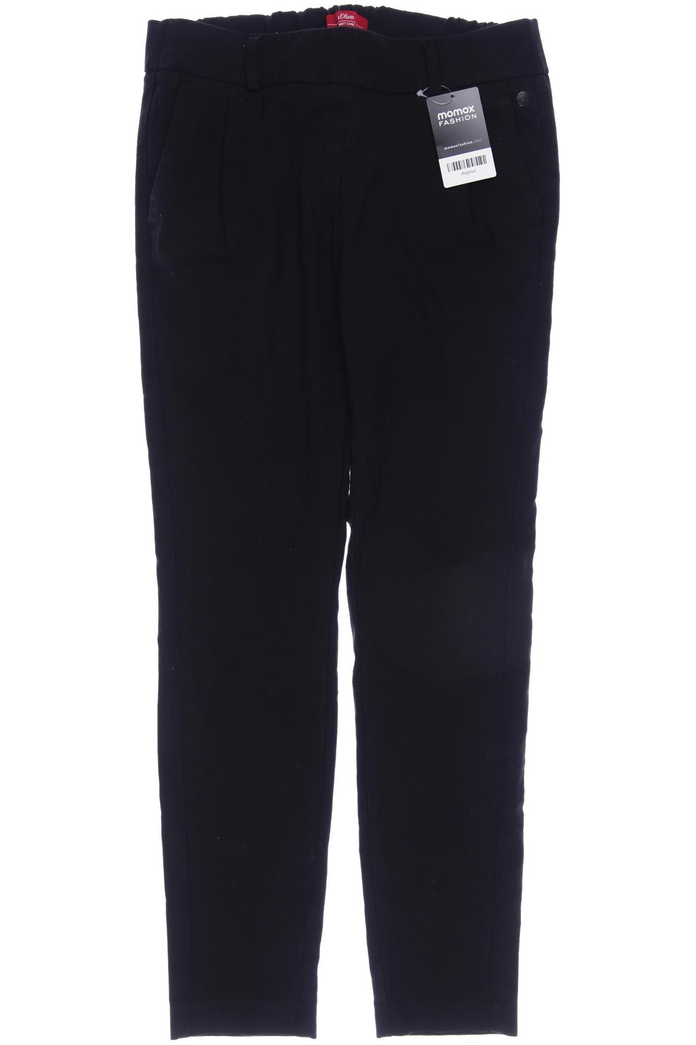 s.Oliver Damen Stoffhose, schwarz von s.Oliver