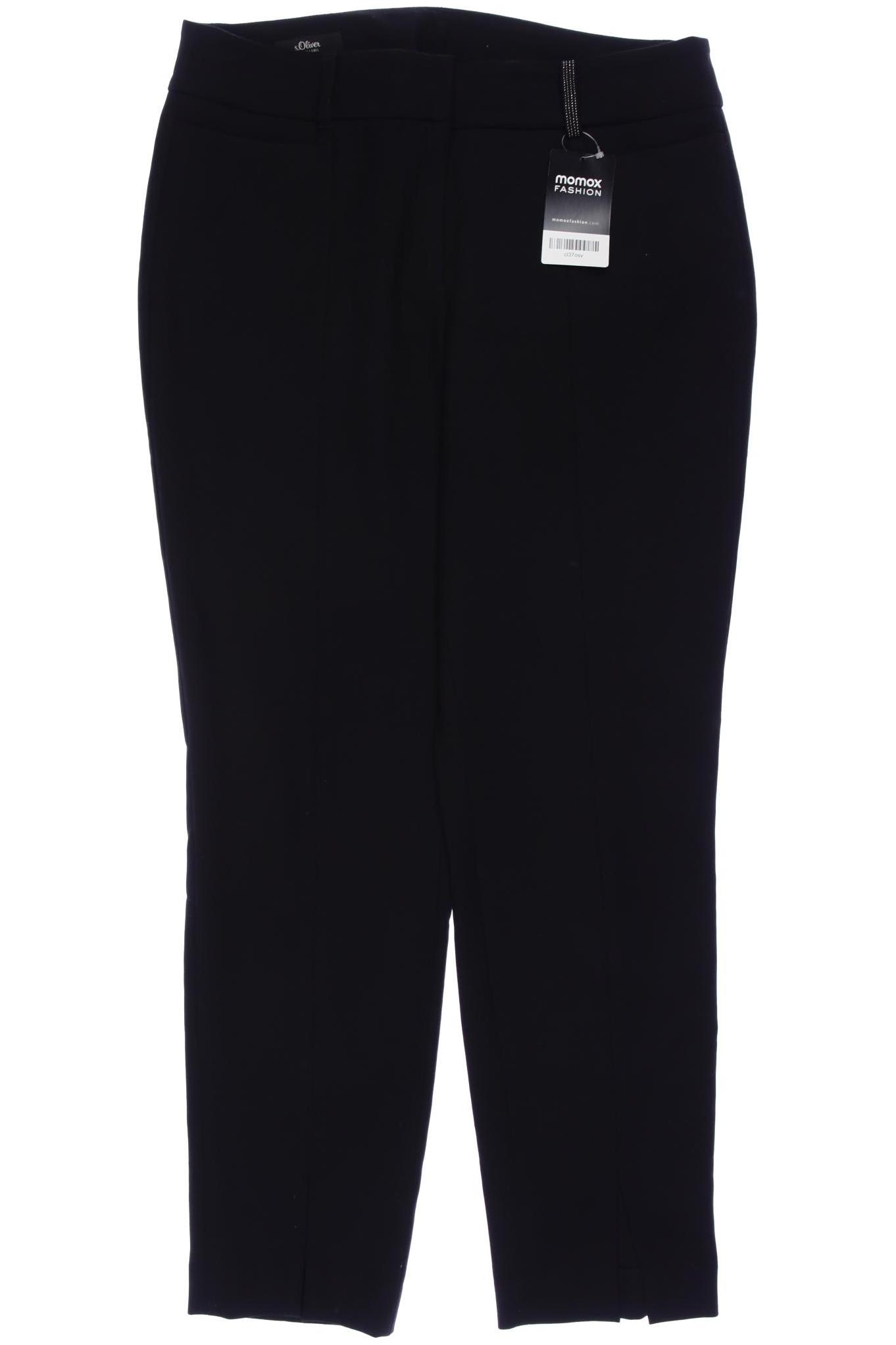 s.Oliver Damen Stoffhose, schwarz von s.Oliver