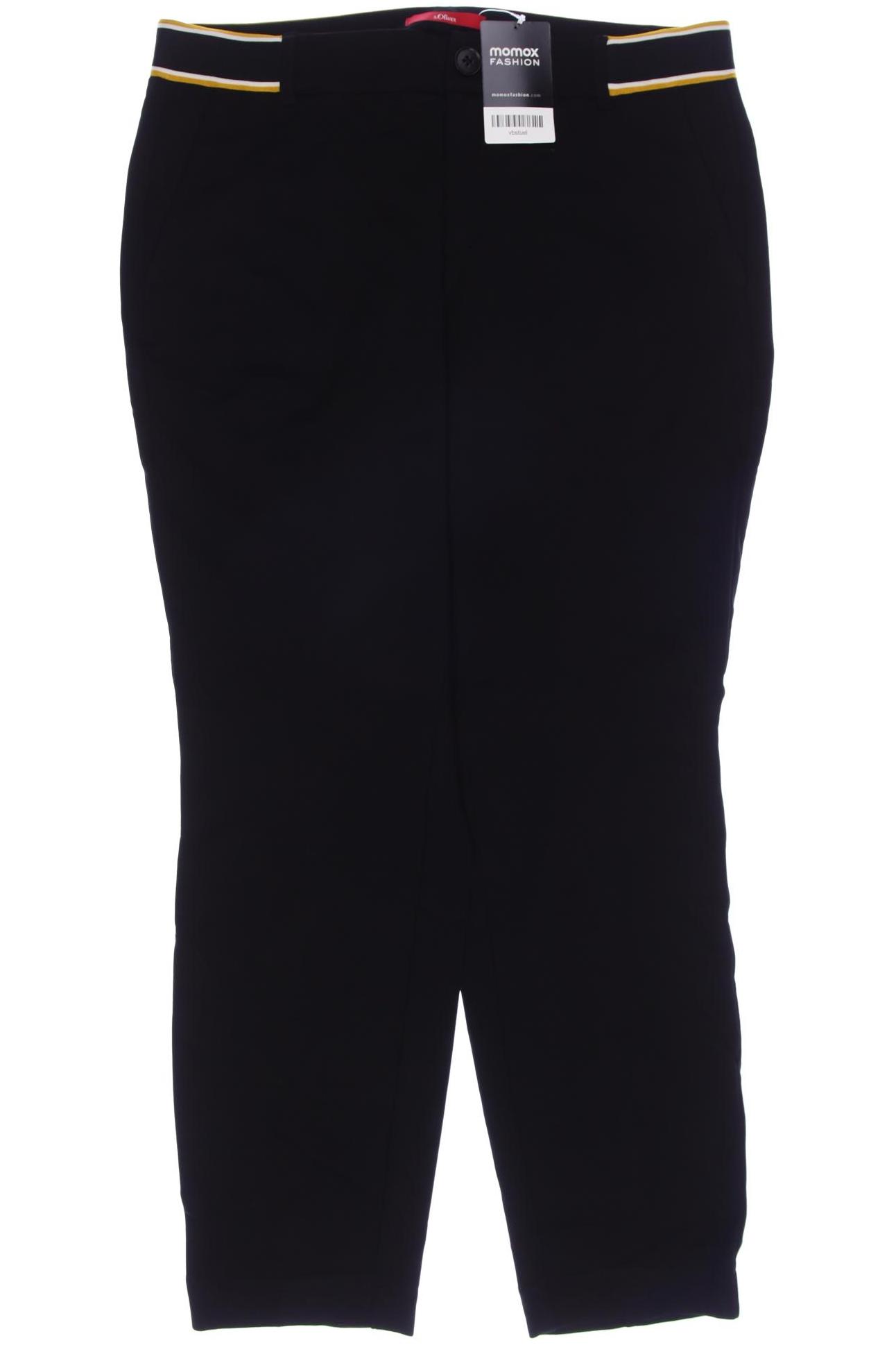 s.Oliver Damen Stoffhose, schwarz von s.Oliver