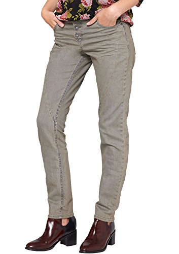 s.Oliver Damen Straight Leg Jeans 14.408.71.7174, Gr. 44/L32 (Herstellergröße: 44), Grau (grey denim stretch 91Z4) von s.Oliver
