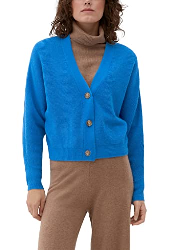 s.Oliver Damen 10.2.11.17.172.2124133 Strickjacke, Blau 5547, 38 von s.Oliver