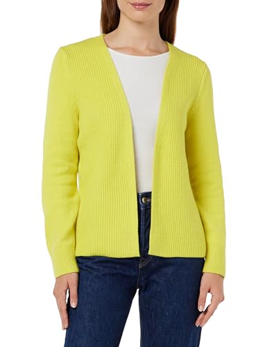 s.Oliver Damen Strickjacke langarm YELLOW 44 von s.Oliver