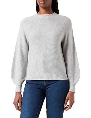 Strickpullover aus Viskosemix Grey Melange 48 von s.Oliver