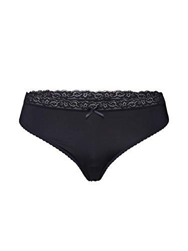 s.Oliver Damen String mit Spitzenkante am Bund von s.Oliver