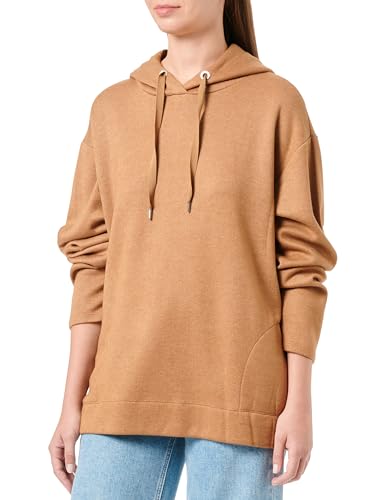 s.Oliver Damen Sweatshirt mit Kapuze Brown 44 von s.Oliver