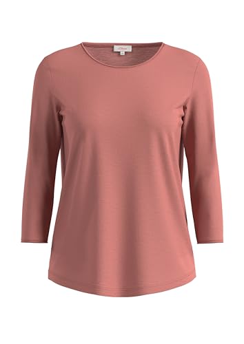 s.Oliver Damen T-Shirt 3/4 Arm ORANGE, 36 von s.Oliver