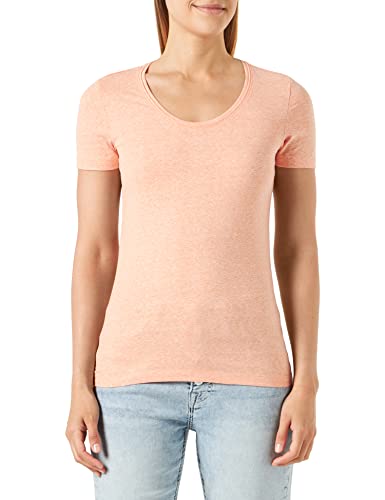 s.Oliver Damen T-Shirt Kurzarm ,Orange, 36 von s.Oliver