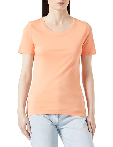 s.Oliver Damen T-Shirt Kurzarm ,Orange, 38 von s.Oliver