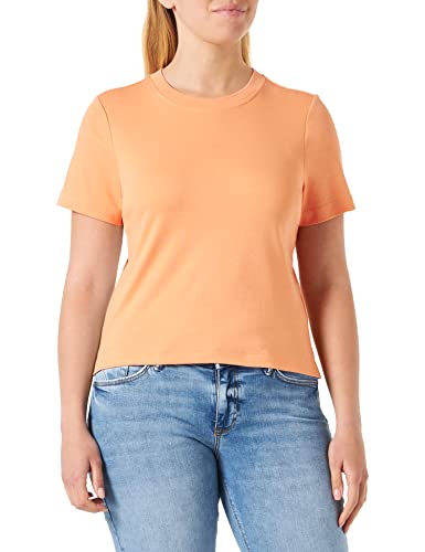 s.Oliver Damen T-Shirt Kurzarm ,Orange, 42 von s.Oliver