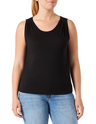 s.Oliver Damen T-Shirt ärmellos ,Schwarz, 32 von s.Oliver