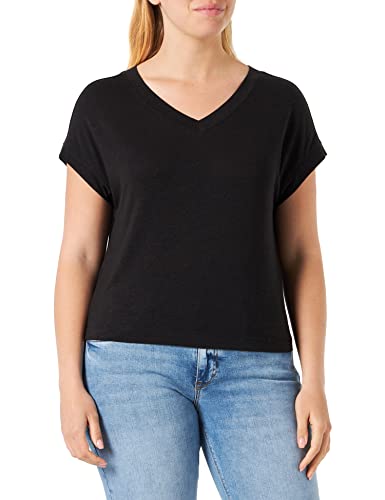 s.Oliver Damen T-Shirt ärmellos ,Schwarz, 40 von s.Oliver