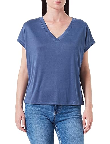 s.Oliver Damen T-Shirt ärmellos Blue 44 von s.Oliver