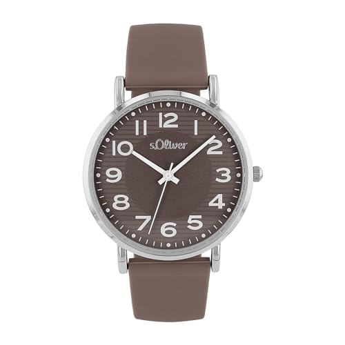 s.Oliver Damen Uhr Armbanduhr Silikon 2038376 von s.Oliver