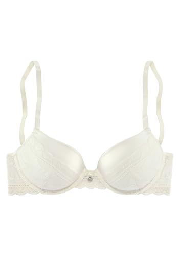 s.Oliver Damen VA-528-PB Push-Up-BH, Creme, 80A von s.Oliver