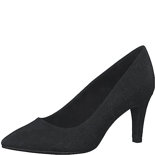 s.Oliver Damen Pumps Spitz Glitzer Schwarz (Black Glitter), 38 von s.Oliver