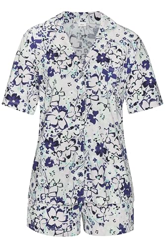 s.Oliver Damen kurzer Pyjama im Blumenmuster von s.Oliver