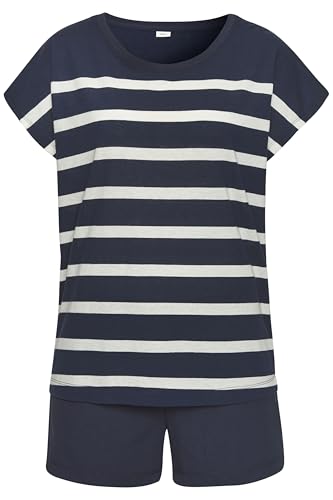 s.Oliver Damen kurzer Pyjama im maritimen Streifenlook von s.Oliver