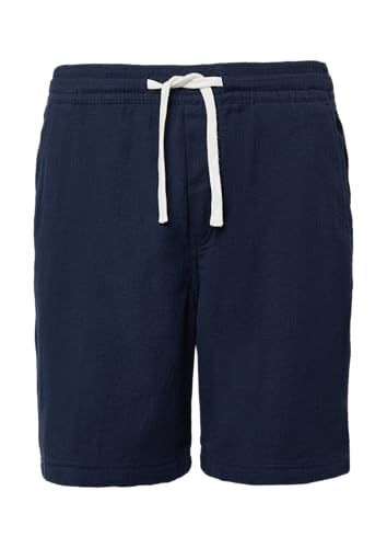 s.Oliver Detroit: Strukturierte Baumwoll-Shorts im Relaxed Fit tiefblau XXL von s.Oliver